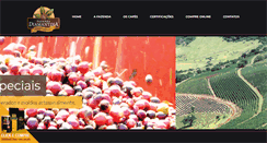 Desktop Screenshot of fazendadiamantina.com.br